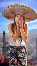 Frazada Shakira Con Sombrero Ranchero Liso
