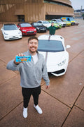 Frazada Mr Beast Fondo Carro Liso