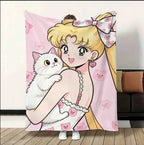 Frasada Sailor Moon Con Gato Chica   Modelo 7 Liso