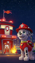 Frazada Paw Patrol Marshall Liso