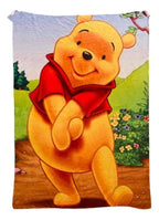 Frazada Linda Winnie The Phoo Winnie   Elige tu tamaño G Blanco