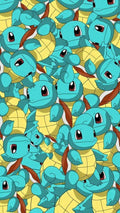 Frazada Pokemon Squirtle Collage Liso