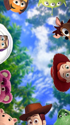 Frazada Toy Story En El Cielo Liso