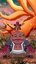 Frazada Naruto Collage Liso