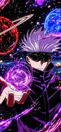 Frazada Jujutsu Kaisen Saturo Gojo Liso