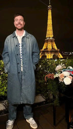Frazada Mr Beast En Paris Liso