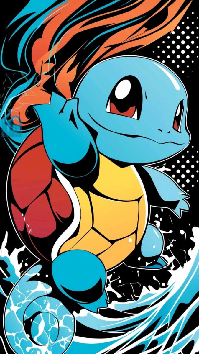 Frazada Pokemon Squirtle Liso