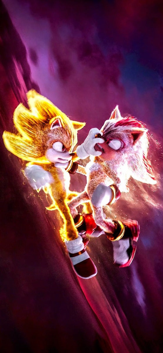 Frazada Sonic Knuckles Y Miles Liso