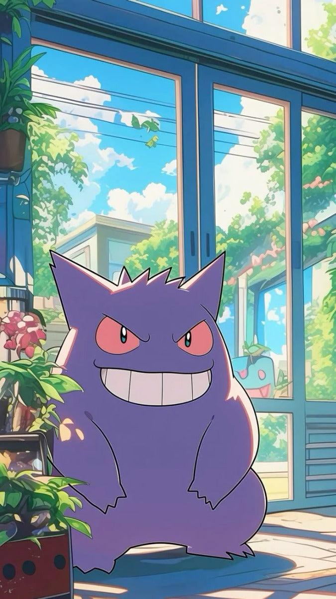 Frazada Pikachu Gengar Liso
