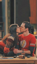 Frazada Tbbt Sheldon Y Amy Liso