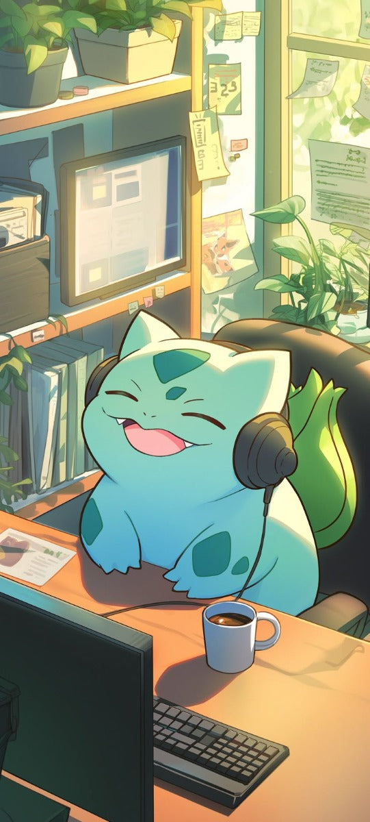 Frazada Pikachu Bulbasaur Feliz Liso