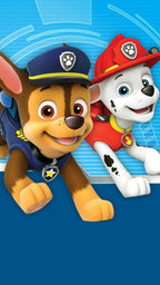 Frazada Paw Patrol Chase Marshall Liso