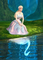 Frazada Barbie Lago De Los Cisnes Liso