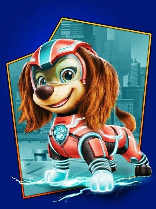 Frazada Paw Patrol Skye Rojo Liso