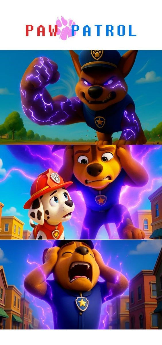 Frazada Paw Patrol Chase Malo Liso