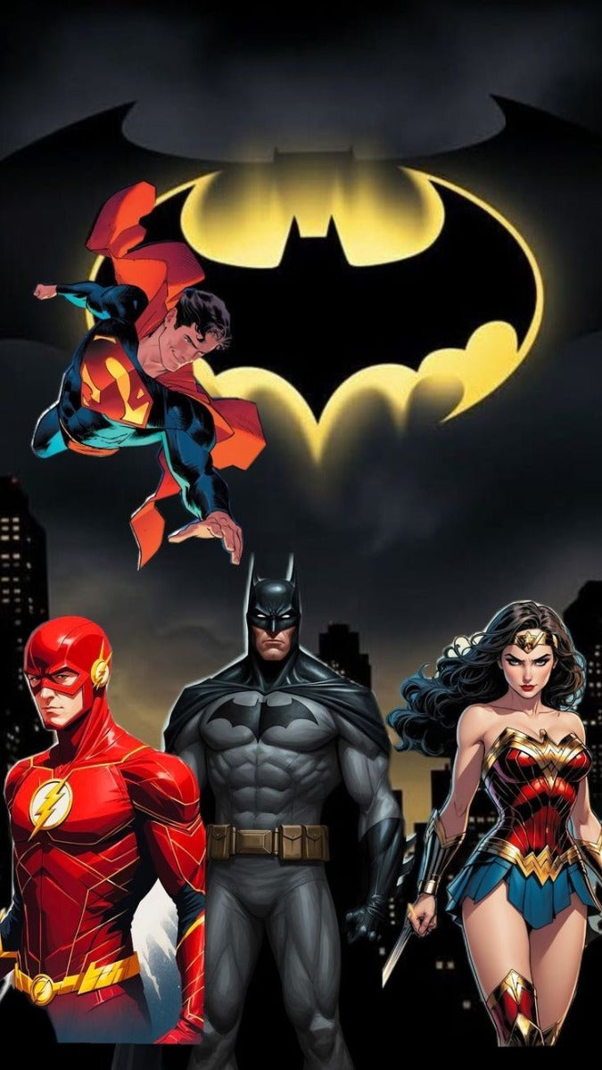 Frazada Batman Liga De La Justicia Liso