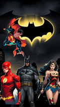 Frazada Batman Liga De La Justicia Liso