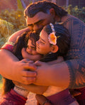 Frazada Moana Y Su Familia Liso
