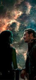 Frazada Avengers Gamora En Nubes Liso