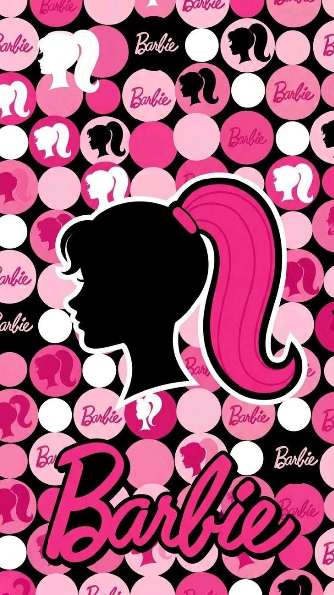 Frazada Barbie Logo Iconic Liso