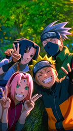 Frazada Naruto Animada Liso