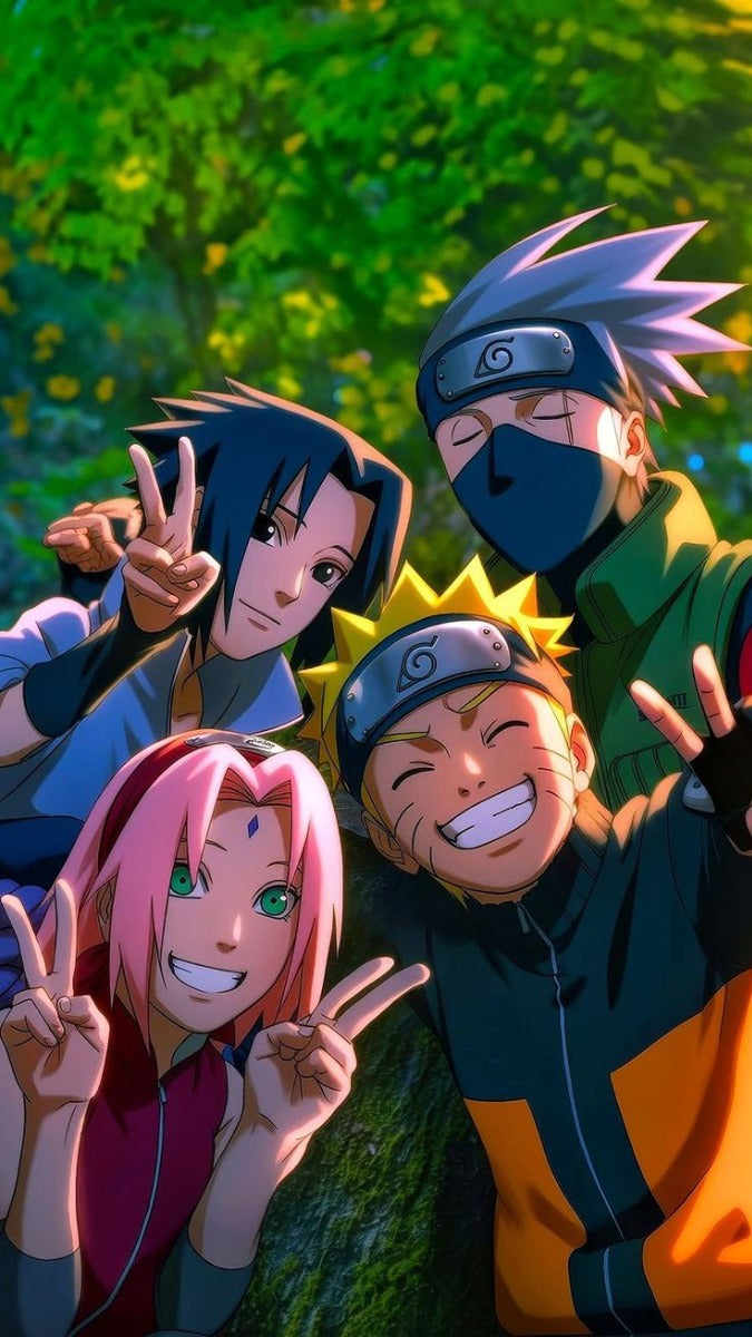 Frazada Naruto Animada Liso