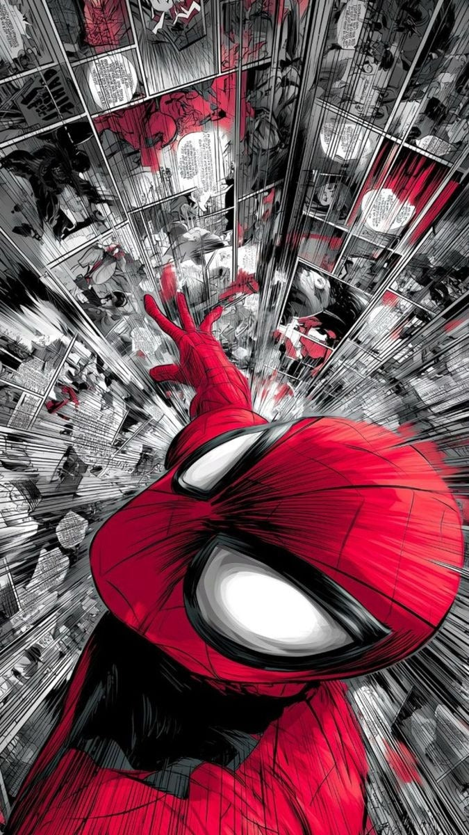 Frazada Spiderman Y Negro Única Liso