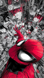 Frazada Spiderman Y Negro Liso