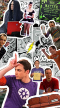 Frazada Tbbt Sheldon Comics Liso