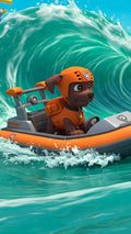 Frazada Paw Patrol Zuma Liso