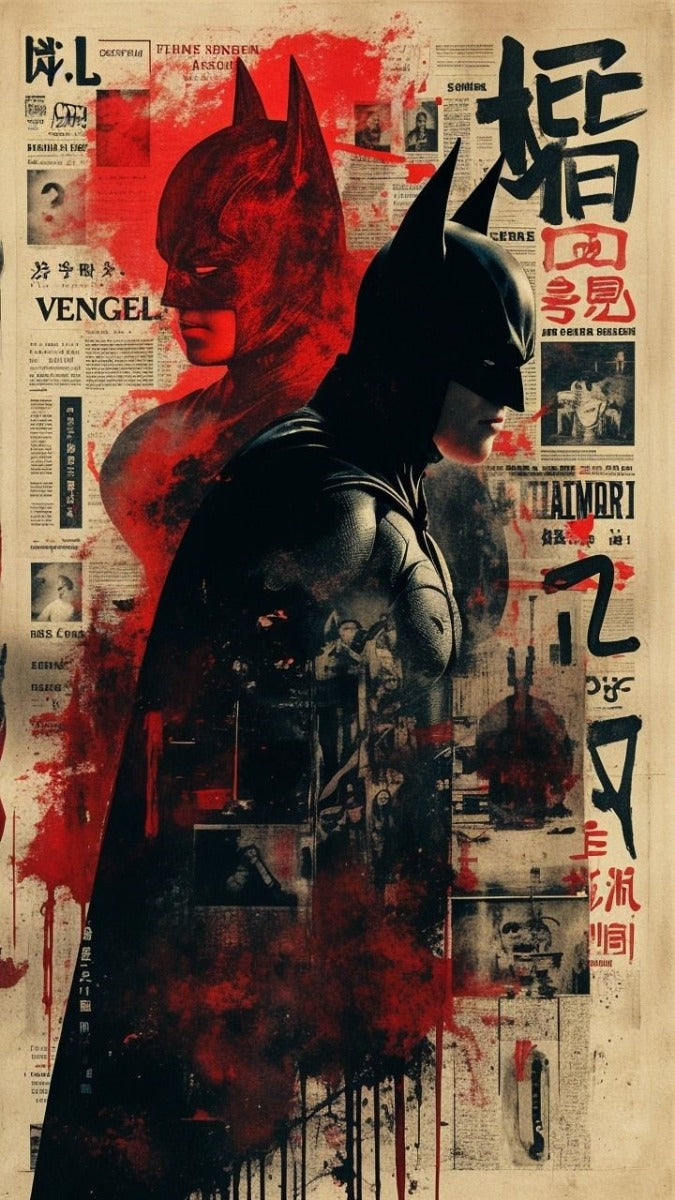 Frazada Batman Periodico Ultra Liso