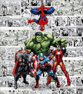 Frazada Avengers Clasica Liso