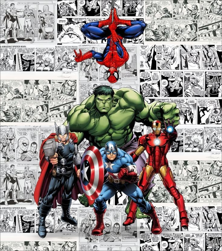 Frazada Avengers Clasica Liso
