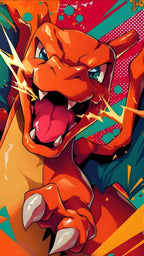 Frazada Pikachu Charizard Liso