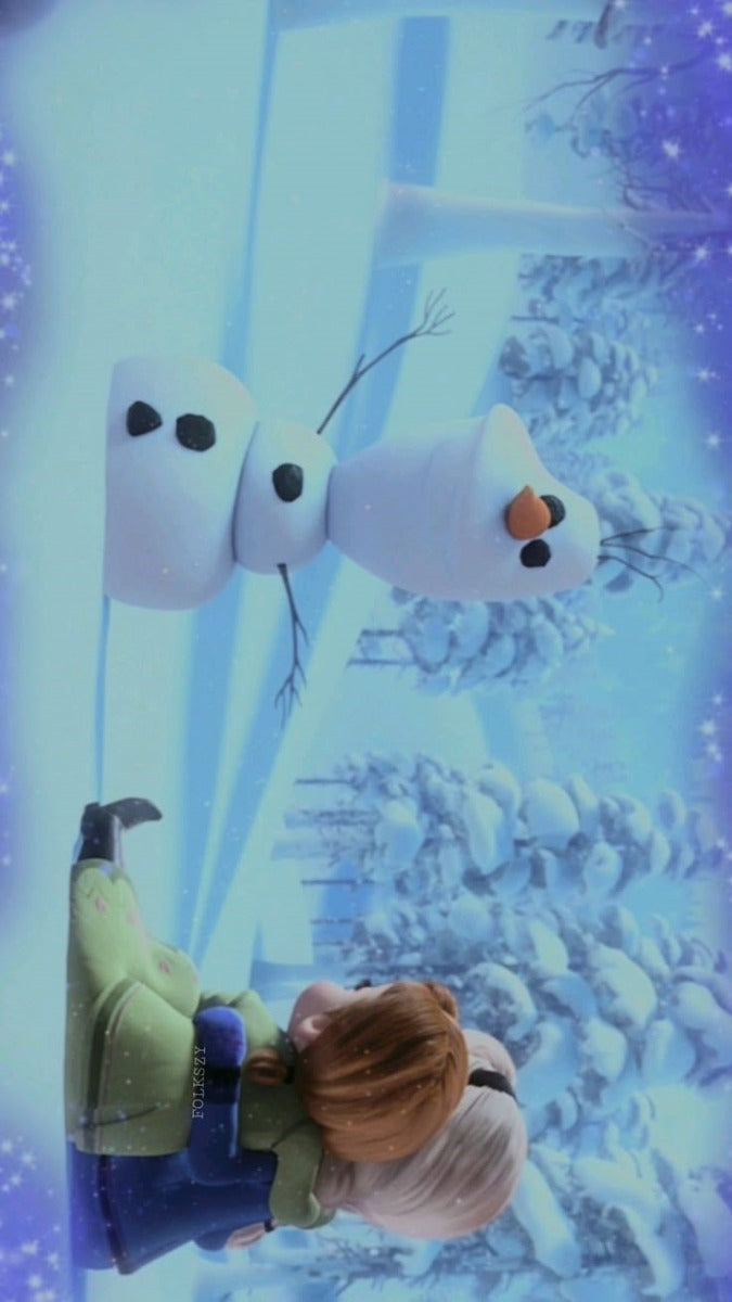Frazada Frozen Elsa Anna Niñas Liso