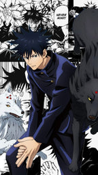 Frazada Jujutsu Kaisen Megumi Liso