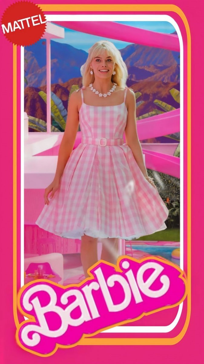 Frazada Barbie Margot Robbie Liso