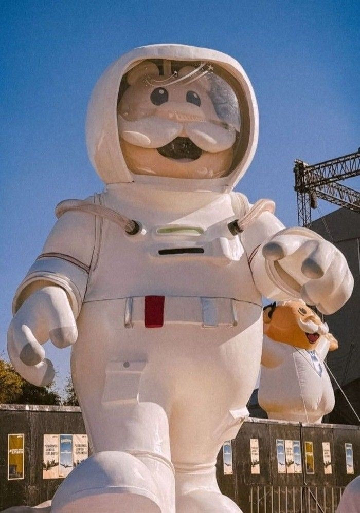 Frazada Dr Simi Astronauta Liso