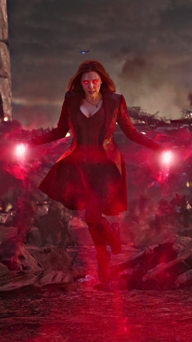 Frazada Avengers Bruja Escarlata Liso