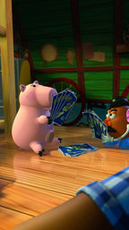 Frazada Toy Story Sr Tocino Y Cara De Papa Liso