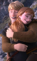 Frazada Frozen Anna Kristoff Abrazo Liso
