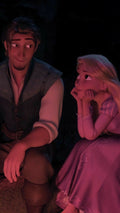 Frazada Rapunzel Y Flynn Disney Liso