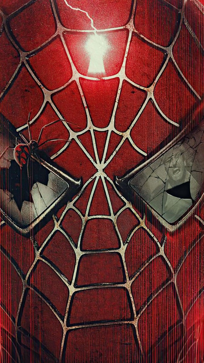 Frazada Spiderman Mascara Liso