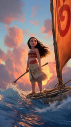 Frazada Moana En Lancha Liso