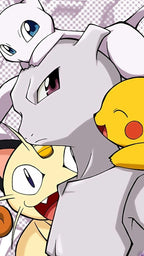 Frazada Pikachu Y Meowth Liso