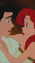Frazada Ariel Y El Principe Liso