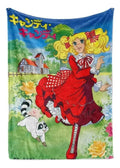 Frazada Linda Candy Candy Candy Candy   Elige tu tamaño G Blanco