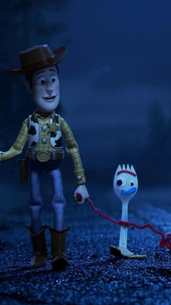 Frazada Toy Story Y Forky Liso