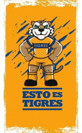 Frazada Tigres Futbol Monterrey Azul   Elige tu tamaño G Modelo 7