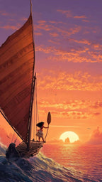 Frazada Moana Atardecer Liso